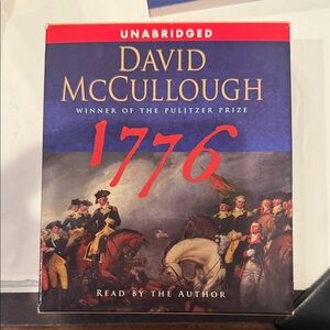 1776 Audiobook Unabridged Unopened NWOT